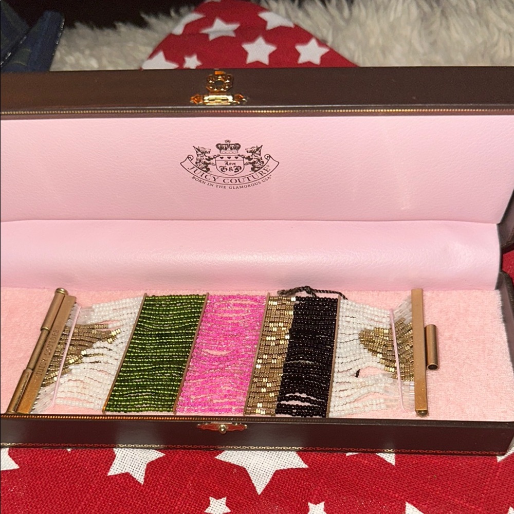 Juicy Couture Multicolor Beaded Bracelet Collection